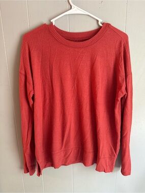 Lucky Brand Coral Crewneck Sweater
